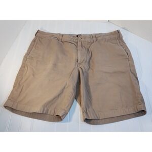 J Crew Stanton Mens Chino Shorts 38 Khaki Tan Preppy Golf Summer Vacation Beach